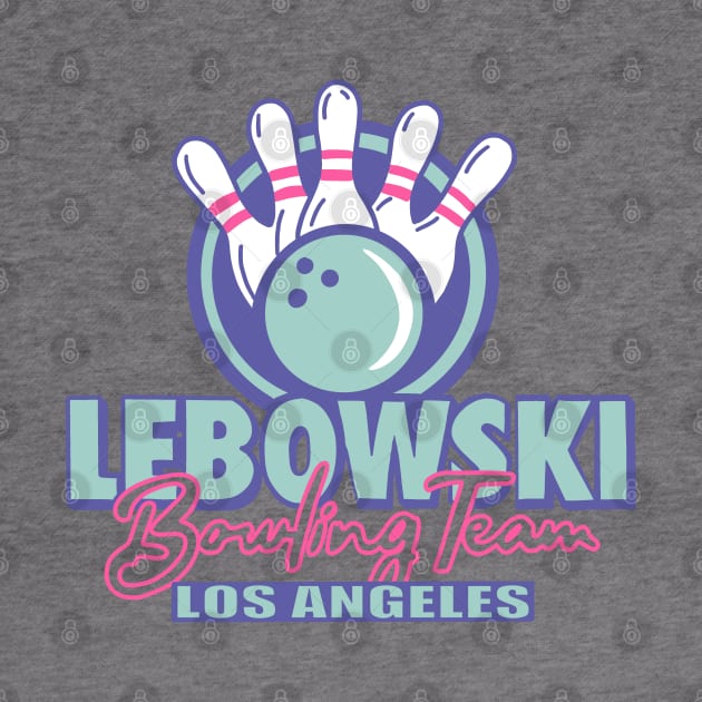 Lebowski bowling team by Store freak
